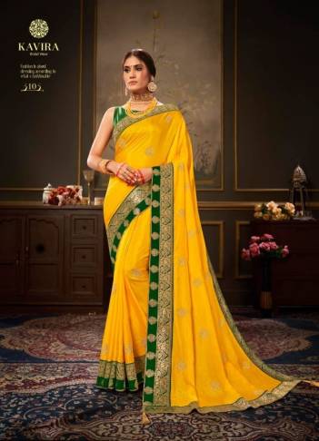 3101 Series By Kavira Sana Silk Saree Collection